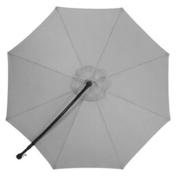 Breeins 3X2.6M Light Grey Outdoor Garden Patio Banana Cantilever Parasol Patio Umbrellas For Beach Backyard And Pool No Base - thumbnail 8