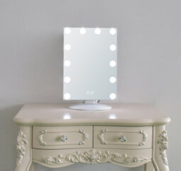 Plum&clay Surge Hollywood Led Makeup Vanity Dressing Table Mirror (W)30Cm (H)45Cm - thumbnail 2