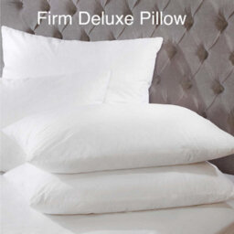 Ameha Firm Deluxe Filled Pillow Dream Sleep Premier Hotel Quality Pillows Anti Allergy Jumbo Super Bounce Back Filled Pillow Pair - thumbnail 4
