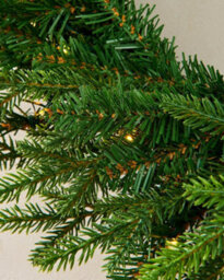 Werchristmas 60 Cm Pre-Lit Douglas Fir Artificial Christmas Wreath, 60 Warm White Leds - thumbnail 5