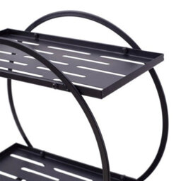 2 Tier Bathroom Organiser Cosmetic Organiser Rack Countertop Storage Shelf - thumbnail 5