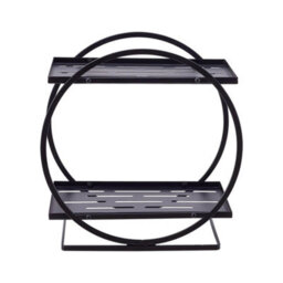 2 Tier Bathroom Organiser Cosmetic Organiser Rack Countertop Storage Shelf - thumbnail 3