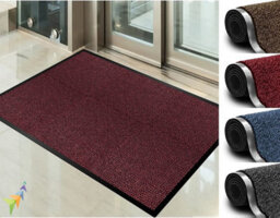 Abaseen Red 60X120 Cm Door Mat Heavy Duty Indoor Outdoor - thumbnail 1