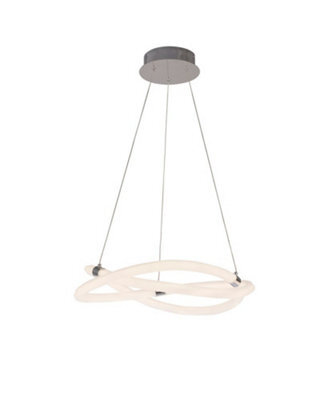 Luminosa Lighting Luminosa Infinity Ii Ceiling, 42W Led, 3000K, 3150Lm, Ip20, Chrome - image 1