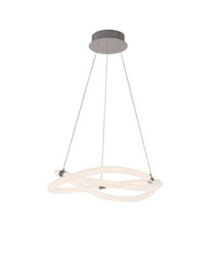 Luminosa Lighting Luminosa Infinity Ii Ceiling, 42W Led, 3000K, 3150Lm, Ip20, Chrome - thumbnail 1
