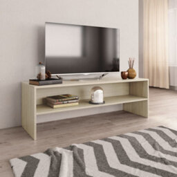 Vidaxl Tv Cabinet Sonoma Oak 120X40X40 Cm Engineered Wood - thumbnail 2