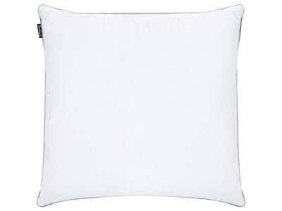 Wyld And Coco Dreamweave Low-Profile Pillow 80 X 80 Cm, Triple-Compartment Duck Feather & Down, White Cotton Casing - image 1