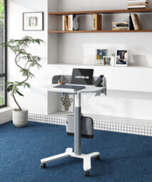 Flexispot 35 Tilt Mobile Standing Desk Island - thumbnail 2