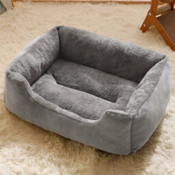 Cat Dog Bed Soft Washable Cushion Warm Pet Basket S Uk - thumbnail 3