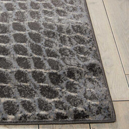 Charcoal Luxurious Modern Geometric Easy To Clean Rug For Bedroom & Living Room-239Cm X 320Cm - thumbnail 3