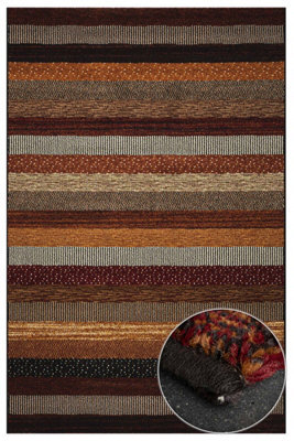 Mastercraft Woodstock 032 0743 1382 Brown Rug-80Cm X 150Cm - image 1