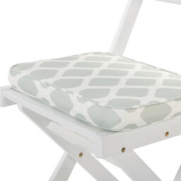 Beliani Set Of 2 Garden Chair Cushions Fiji 29 X 38 Cm Mint Green - thumbnail 5