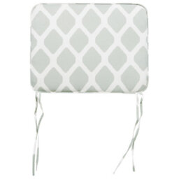 Beliani Set Of 2 Garden Chair Cushions Fiji 29 X 38 Cm Mint Green - thumbnail 8