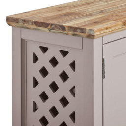 Statement Furniture Florence Shoe Storage Cabinet Wooden Shoe Rack - Truffle - thumbnail 5