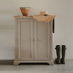 Statement Furniture Florence Shoe Storage Cabinet Wooden Shoe Rack - Truffle - thumbnail 2