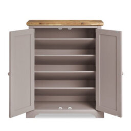 Statement Furniture Florence Shoe Storage Cabinet Wooden Shoe Rack - Truffle - thumbnail 9