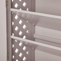 Statement Furniture Florence Shoe Storage Cabinet Wooden Shoe Rack - Truffle - thumbnail 7