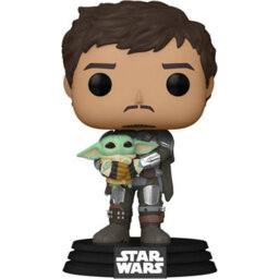 Funko Pop Star Wars The Mandalorian - Mando Holding Child - thumbnail 4