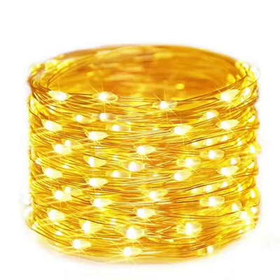 30M 300Led Fairy String Lights For Christmas Party Indoor & Outdoor Mains Plug Uk - image 1