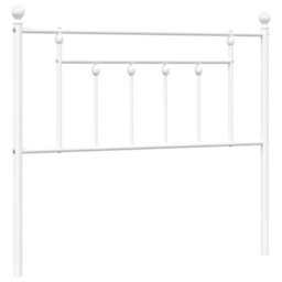 Berkfield Metal Headboard White 107 Cm - thumbnail 2