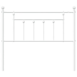Berkfield Metal Headboard White 107 Cm - thumbnail 4