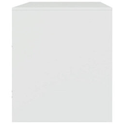 Berkfield Tv Cabinets 2 Pcs White 67X39X44 Cm Steel - thumbnail 8
