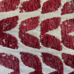Wyld Haus Olinda Terracotta Red Patterned Fabric Accent Armchair By - thumbnail 7
