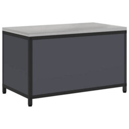 Berkfield Kitchen Storage Cabinet With Shelf With Door Anthracite Steel - thumbnail 8