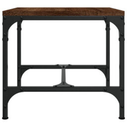 Berkfield Side Tables 2 Pcs Brown Oak 40X40X35 Cm Engineered Wood - thumbnail 7