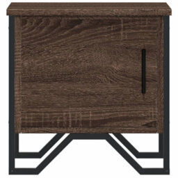 Berkfield Bedside Cabinets 2 Pcs Brown Oak 40X30X40 Cm Engineered Wood - thumbnail 5