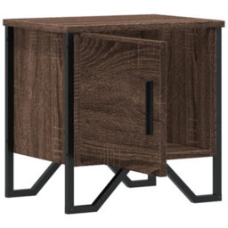 Berkfield Bedside Cabinets 2 Pcs Brown Oak 40X30X40 Cm Engineered Wood - thumbnail 6