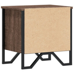 Berkfield Bedside Cabinets 2 Pcs Brown Oak 40X30X40 Cm Engineered Wood - thumbnail 8