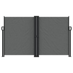 Walplus Retractable Side Awning Garden Sun Shade Canopy Gazebo For Back Door, Porch, Patio Anthracite 140X1000 Cm - thumbnail 3
