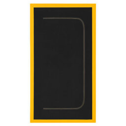 SolaDirect Dust Door With Zip 110 X 220 Cm - Dust-Barrier Doorway Curtain - Double-Sided Zip - Tape-Mount - Trim To Fit - Reusable Fabric - thumbnail 1