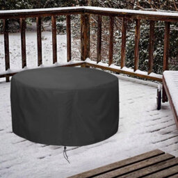Garden Table, Round Oxford Furniture Cover, Tear-Resistant Uv-Resistant Outdoor Table T X H Dia 120X75 Cm - thumbnail 5