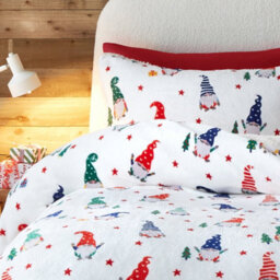 Fusion Festive Gonks Plush Duvet Cover Set - thumbnail 2