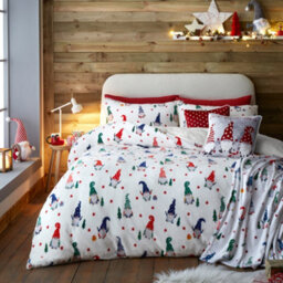 Fusion Festive Gonks Plush Duvet Cover Set - thumbnail 4