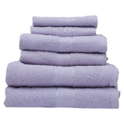 Orsina 6Pc Towel Set, Ultra-Soft Cotton Towels With Quick-Dry Technology, Includes 2 Bath Towels, 2 Hand Towels