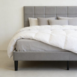 Yaheetech 5Ft King Upholstered Platform Bed Frame With Adjustable Tufted Headboard, Dark Grey - thumbnail 4