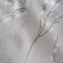 Ohs Willow Reversible Floral Bedding Set Duvet Cover With Pillowcase, Sage - Superking - thumbnail 6