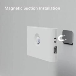 4 Pcs Led Motion Sensor Night Light Usb Rechargeable Wall Light For Rooms - thumbnail 3