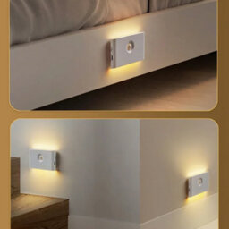 4 Pcs Led Motion Sensor Night Light Usb Rechargeable Wall Light For Rooms - thumbnail 5
