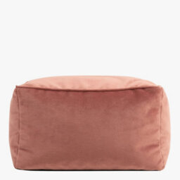icon Amara Velvet Bean Bag Pouffe Dusk Pink - thumbnail 4