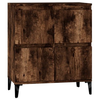 Berkfield Classic Sideboard Smoked Oak 60X35X70 Cm Engineered Wood - image 1