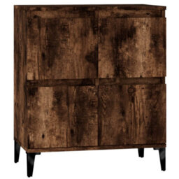 Berkfield Classic Sideboard Smoked Oak 60X35X70 Cm Engineered Wood - thumbnail 1