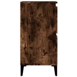 Berkfield Classic Sideboard Smoked Oak 60X35X70 Cm Engineered Wood - thumbnail 7