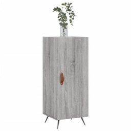 Berkfield Modern Sideboard Grey Sonoma 34.5X34X90 Cm Engineered Wood - thumbnail 3