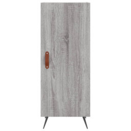 Berkfield Modern Sideboard Grey Sonoma 34.5X34X90 Cm Engineered Wood - thumbnail 6