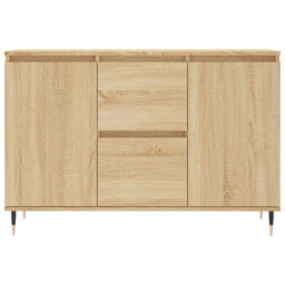 Berkfield Sideboard Sonoma Oak 104X35X70 Cm Engineered Wood - thumbnail 5