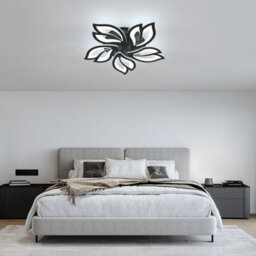 Pheashine Modern Led Ceiling Light Dimmable, With Remote Control 3000K-6500K,for Living Room Bedroom Kitchen Dining Room - thumbnail 9